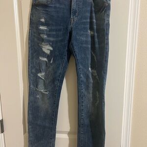 American Eagle Outfitters Blue Skinny Jeans